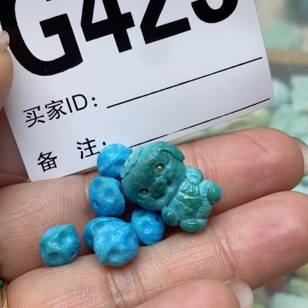 绿松石配饰未镶嵌～***~