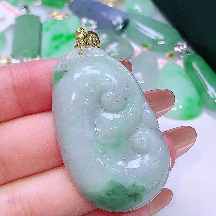 颈饰未镶嵌翡翠翡翠