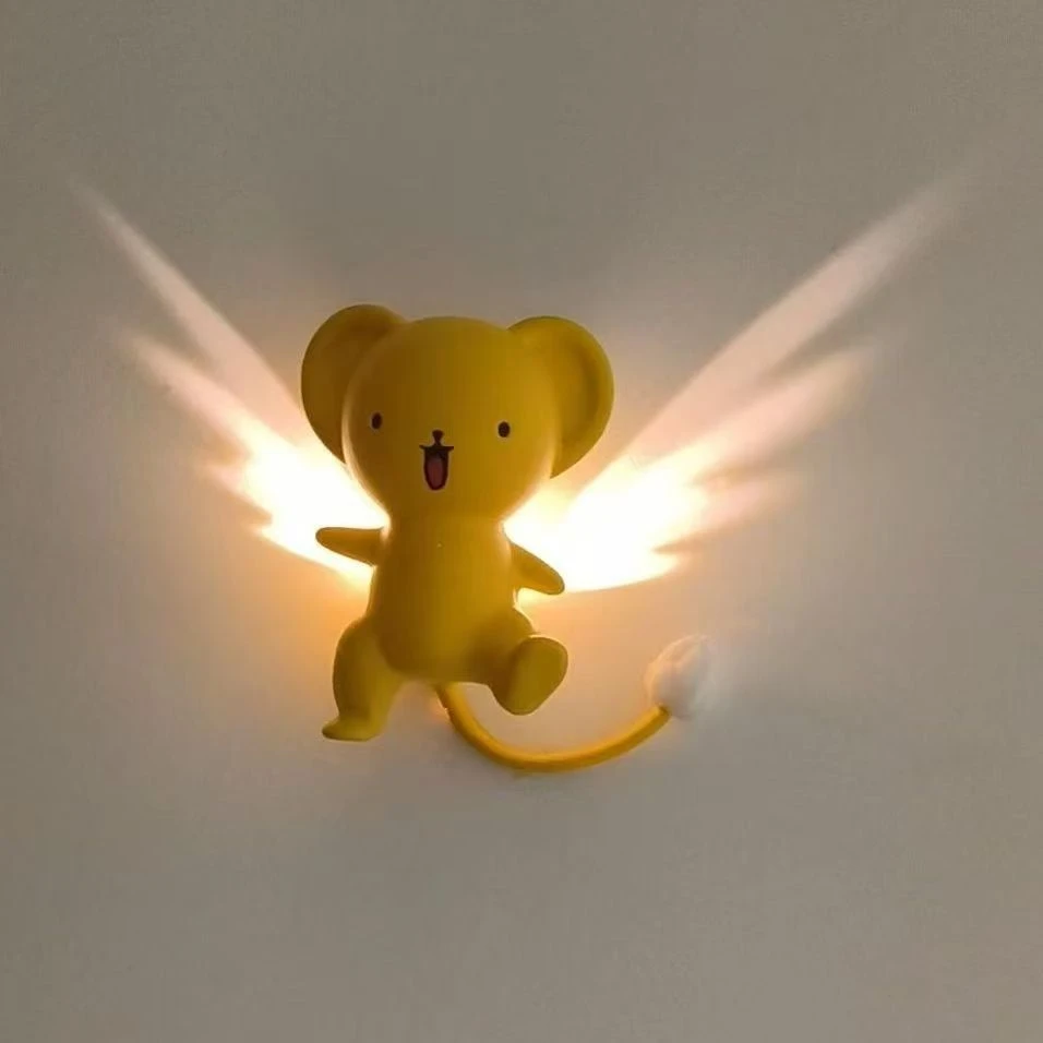 魔卡少女樱小可翅膀壁灯小夜灯送女朋友礼物创意礼品家居饰品摆件