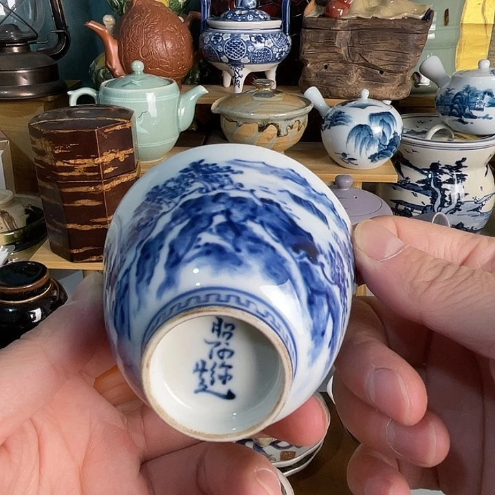 瓷片昭阿弥杯子好看的哦