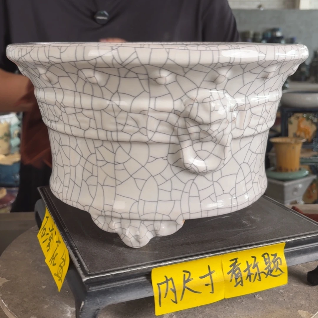 。一风堂石湾花盆 内29.5*17