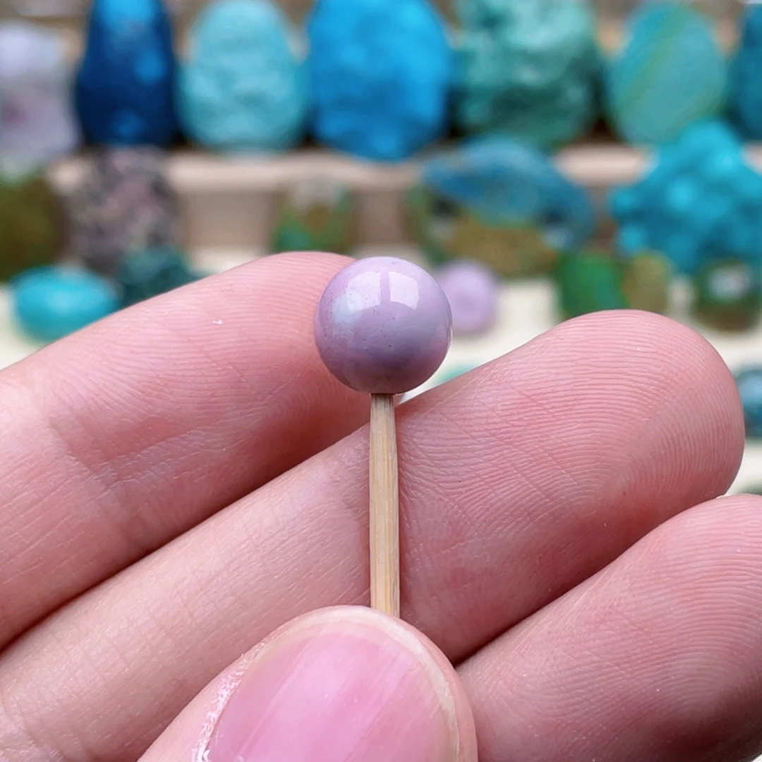 绿松石未镶嵌绿松石9.5mm