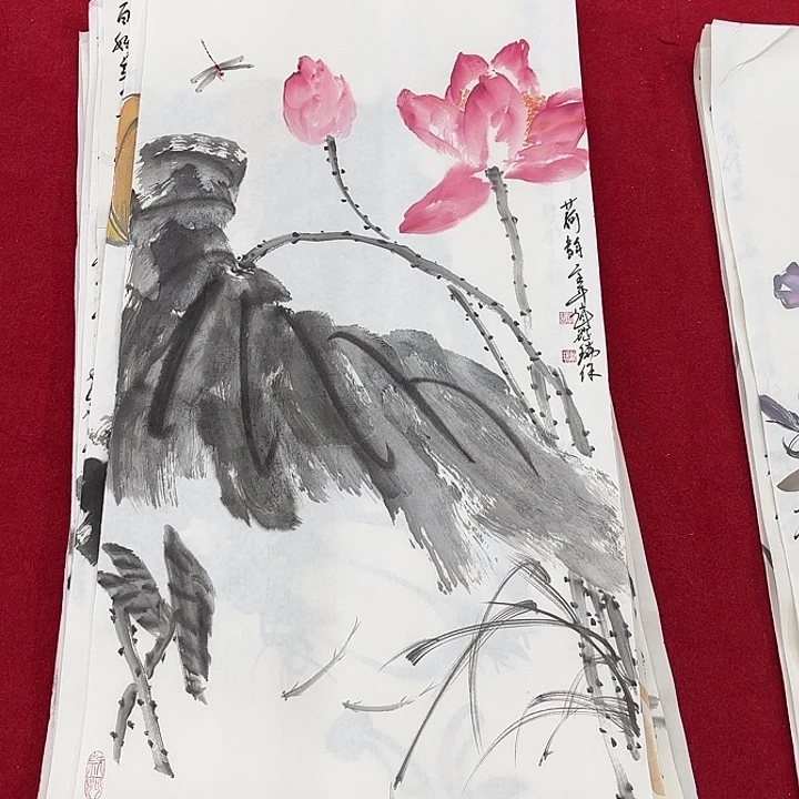 国画花鸟等多种四开