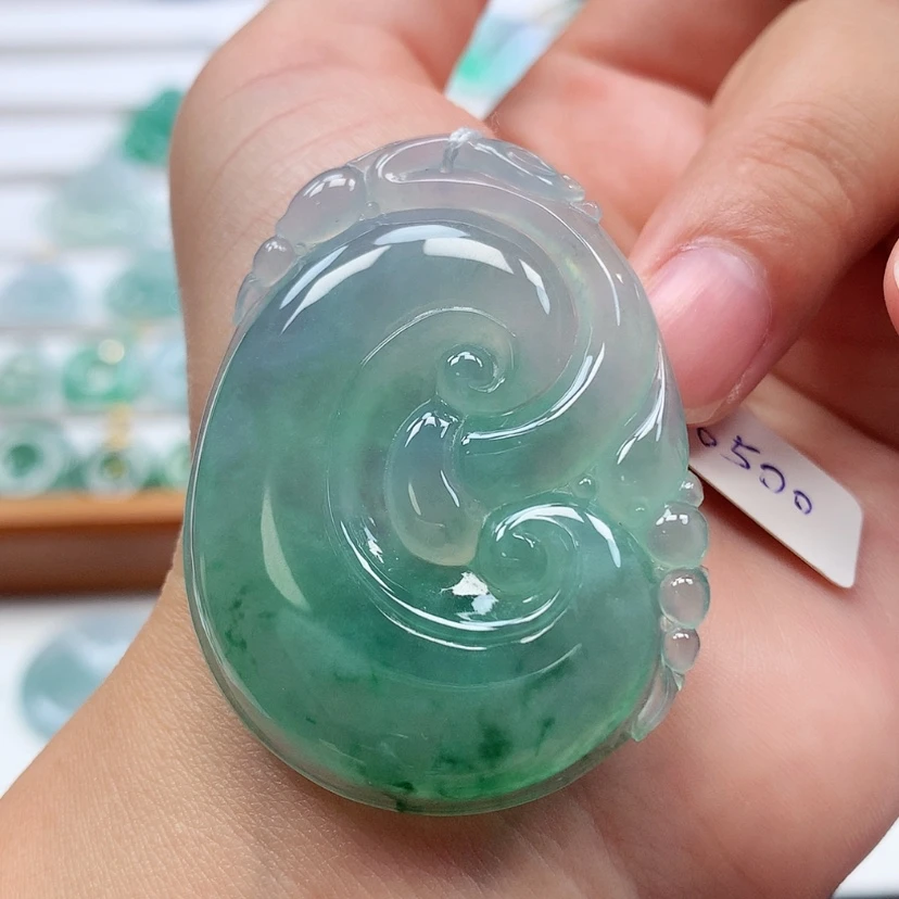 【闪购商品】吊坠(不含链)未镶嵌翡翠48.4-36.7-6.4