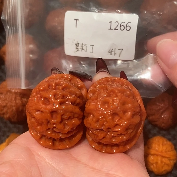 文玩核桃吊坠宫灯41.7