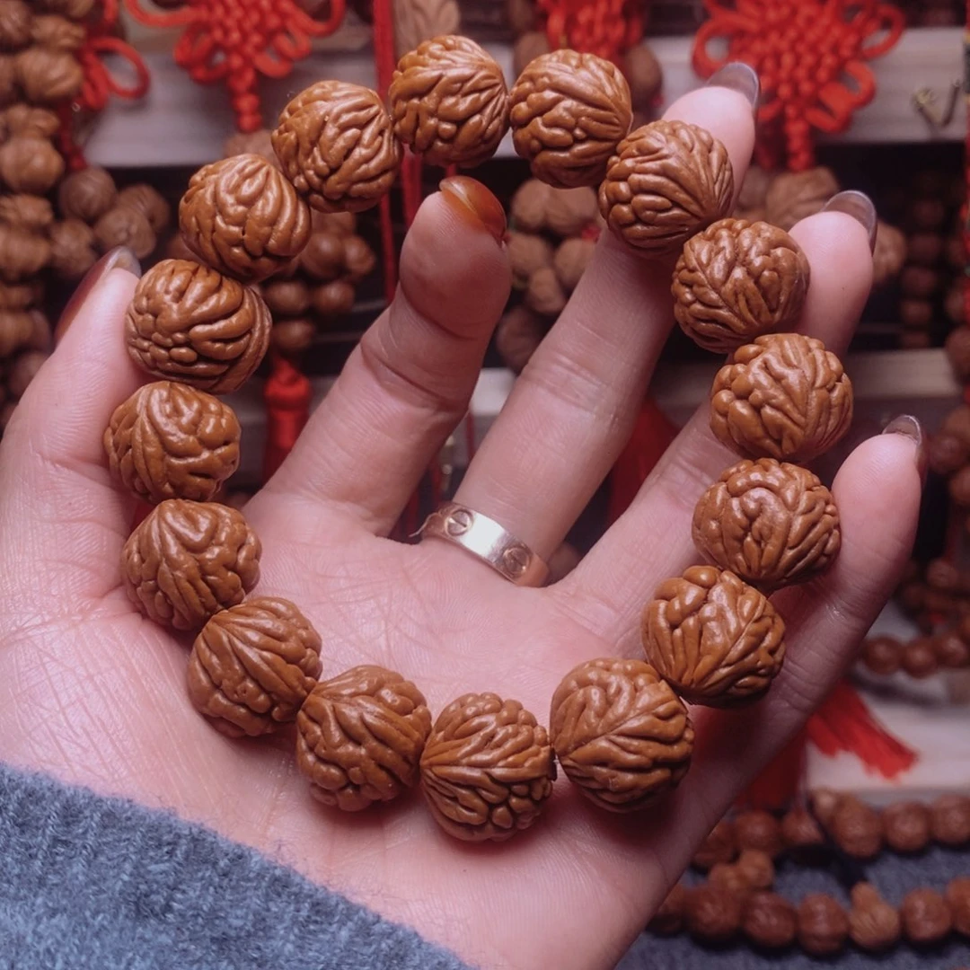 吊坠桃核龙纹桃枭