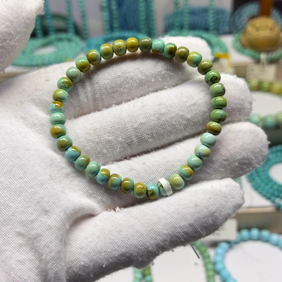 绿松石未镶嵌手链