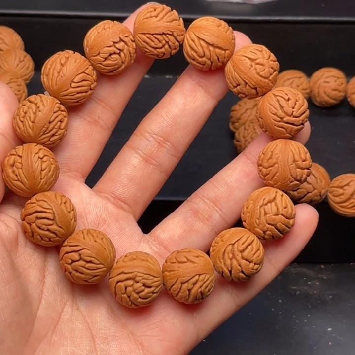 桃核手串绣球桃核16