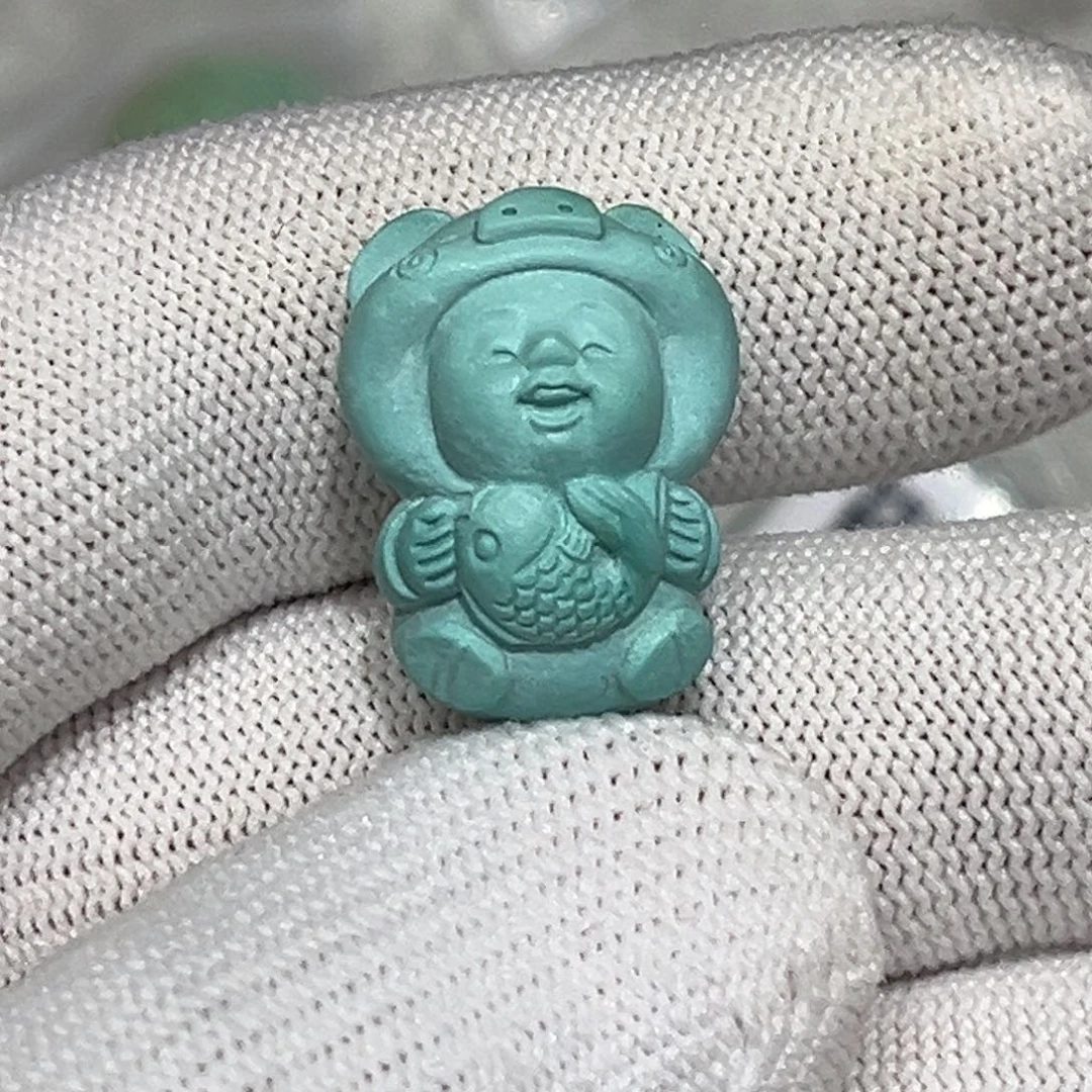 绿松石未镶嵌珠宝奇石