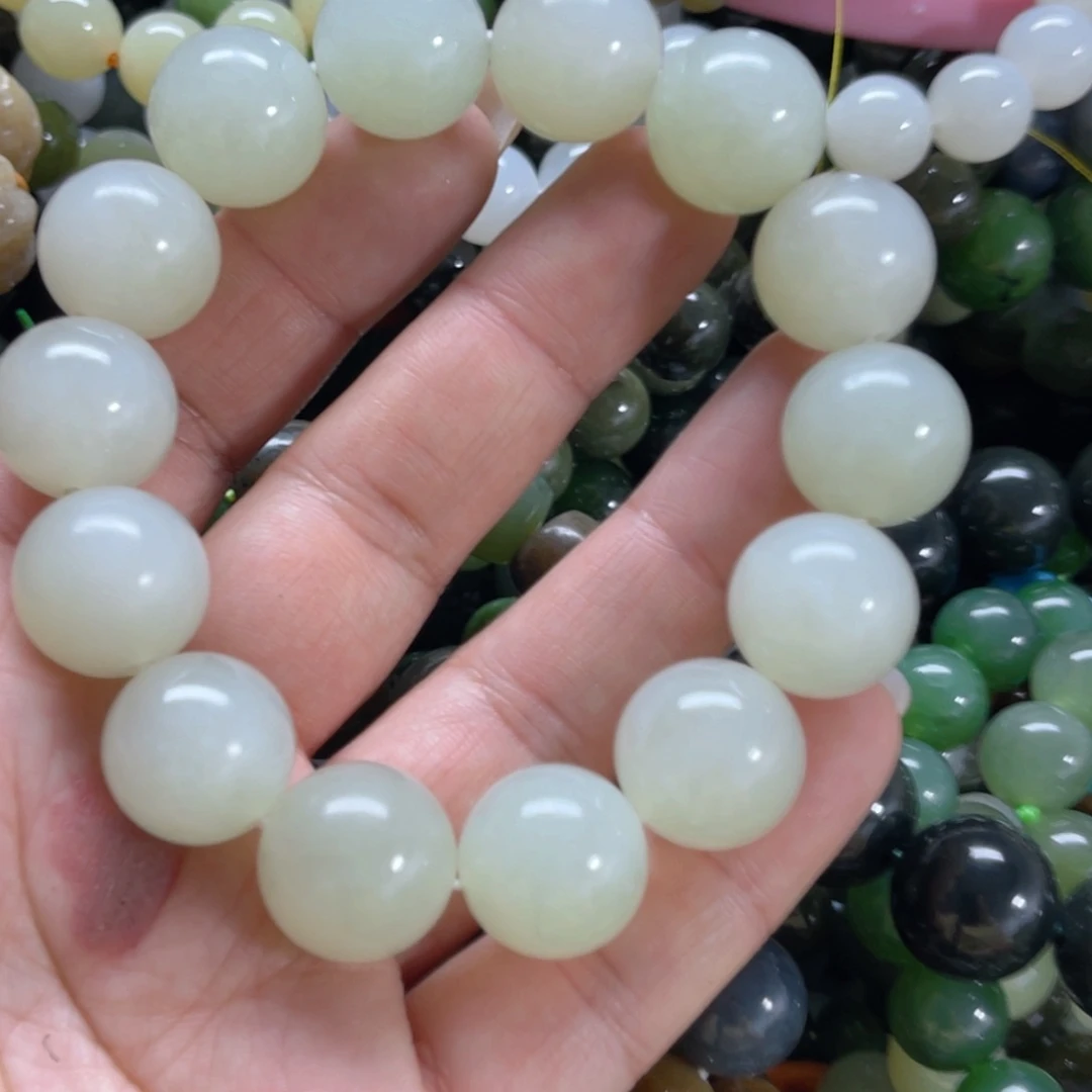 和田玉手链未镶嵌