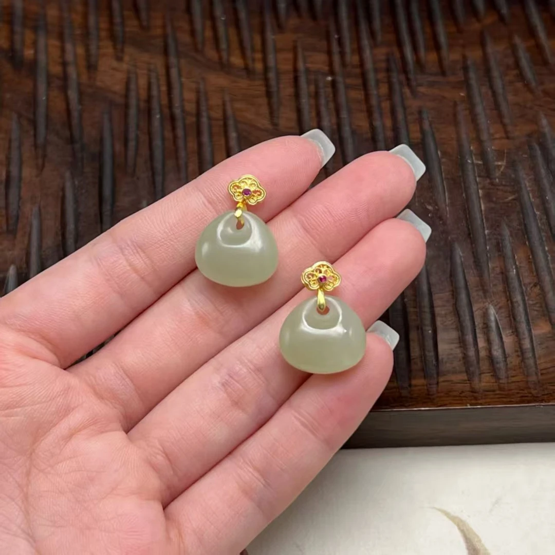 【北野珠宝】天然和田玉吊坠-B128H-247多样性发一15x14x7mm