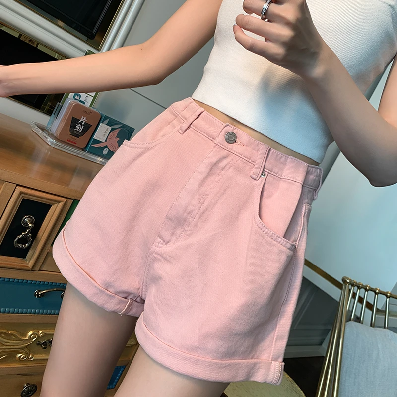 加比gaby轻奢夏季新款显瘦王炸纯棉牛仔短裤模特般大长腿a字短裤