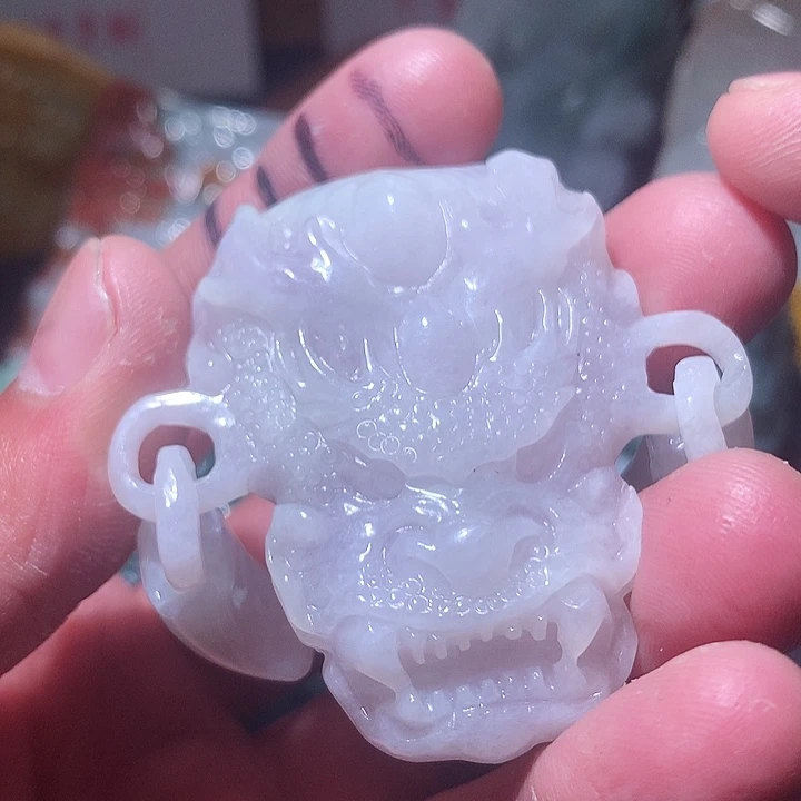 翡翠未镶嵌颈饰保真天然a货翡翠
