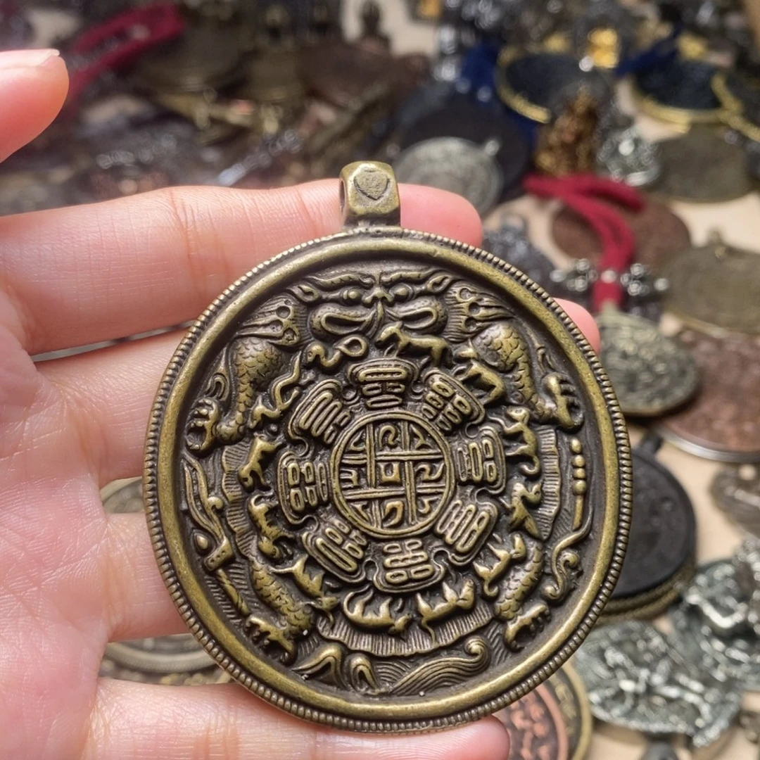 潘***叶铜家居工艺挂件吊坠