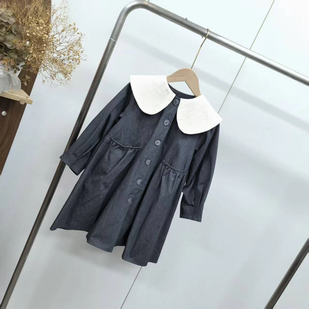 【1037】灰蓝色外套B7-4