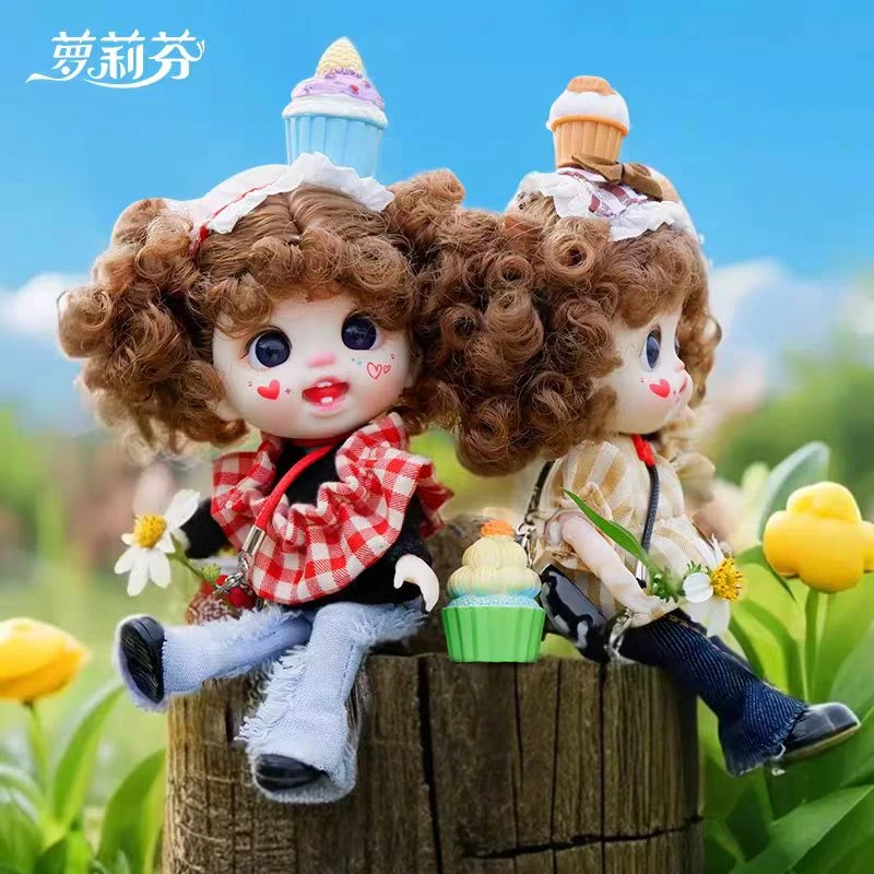 【团车】正版萝莉芬手机挂件娃娃潮玩