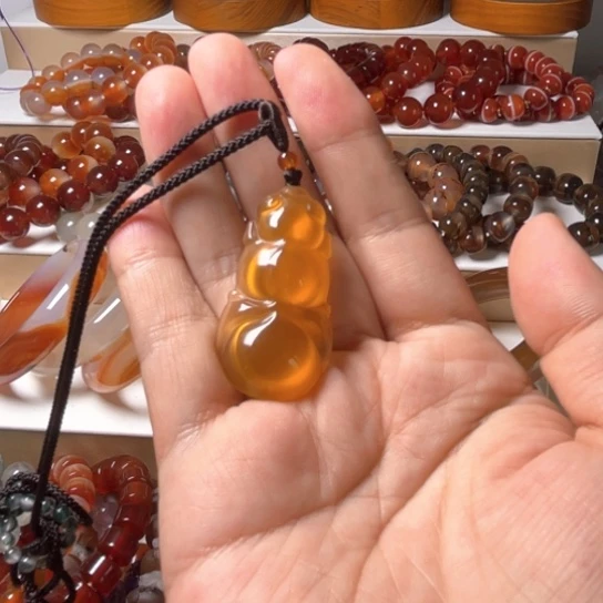 玛瑙/玉髓手链未镶嵌薰***※