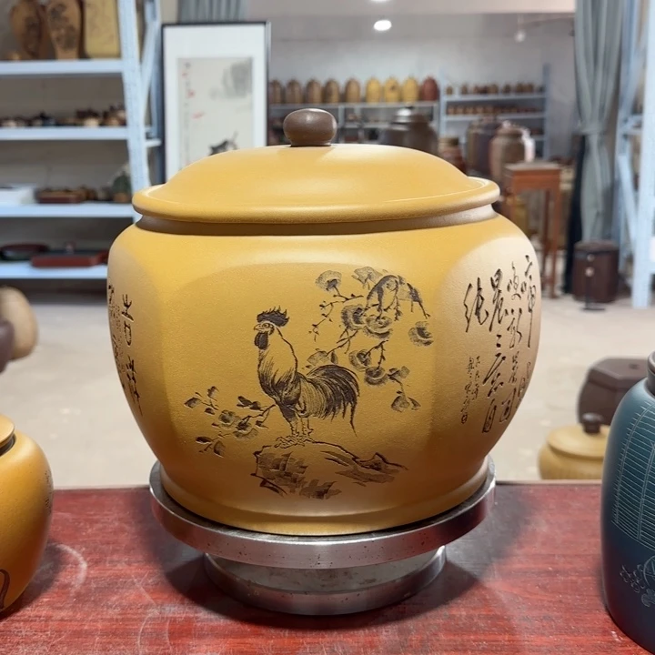 紫砂茶叶罐。。。。。。。。。。
