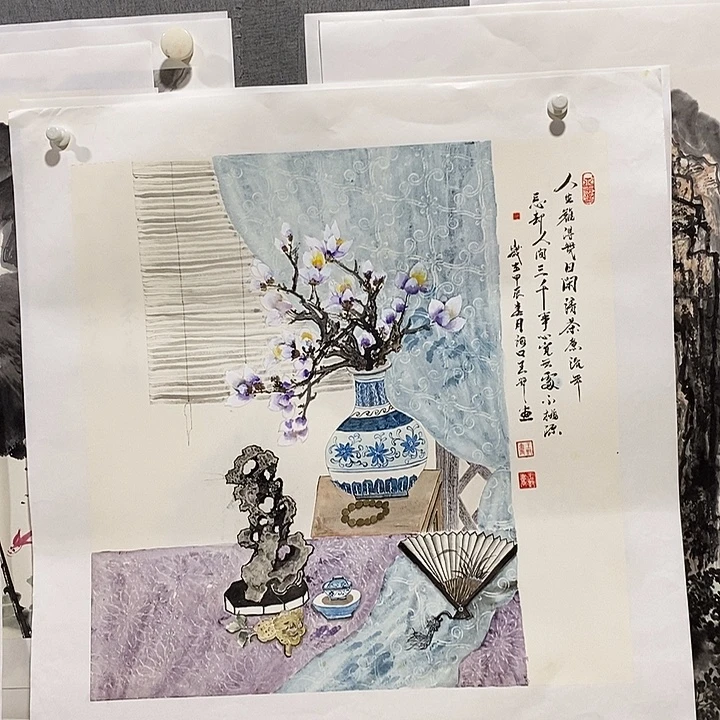 国画手写手绘作品269