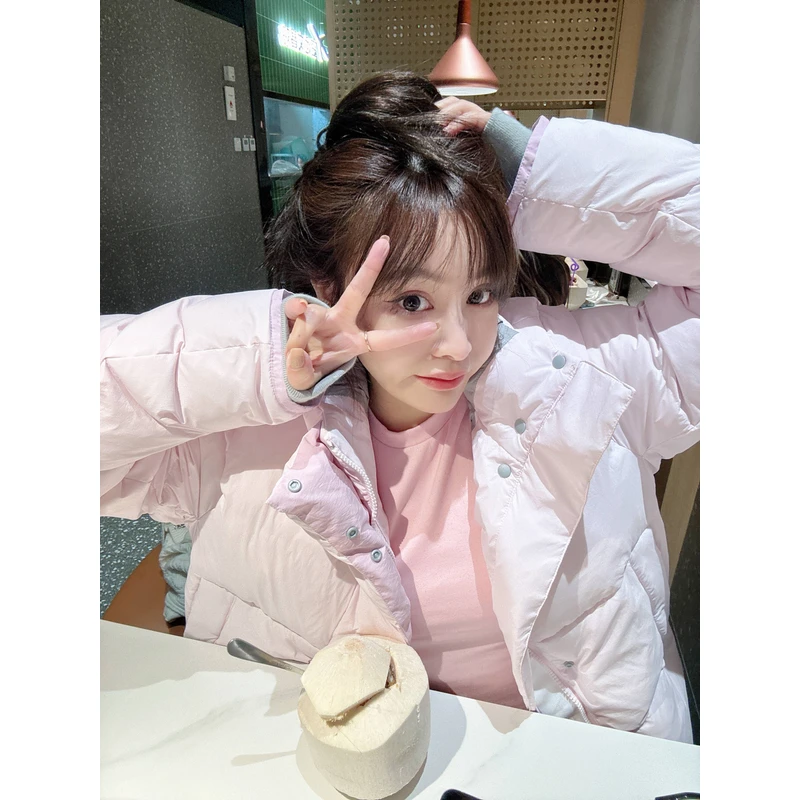 【sKycaptain】粉紫色羽绒服原版开发定制无同款#