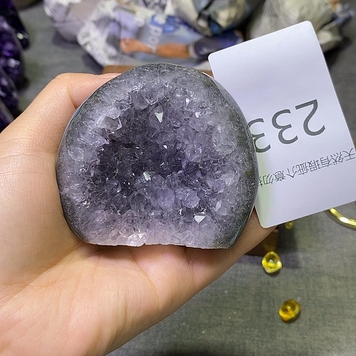 未镶嵌珠宝半成品紫晶