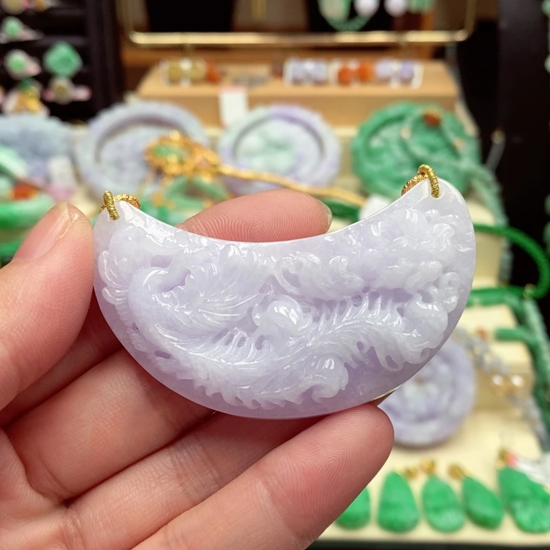 颈饰未镶嵌翡翠翡翠吊坠