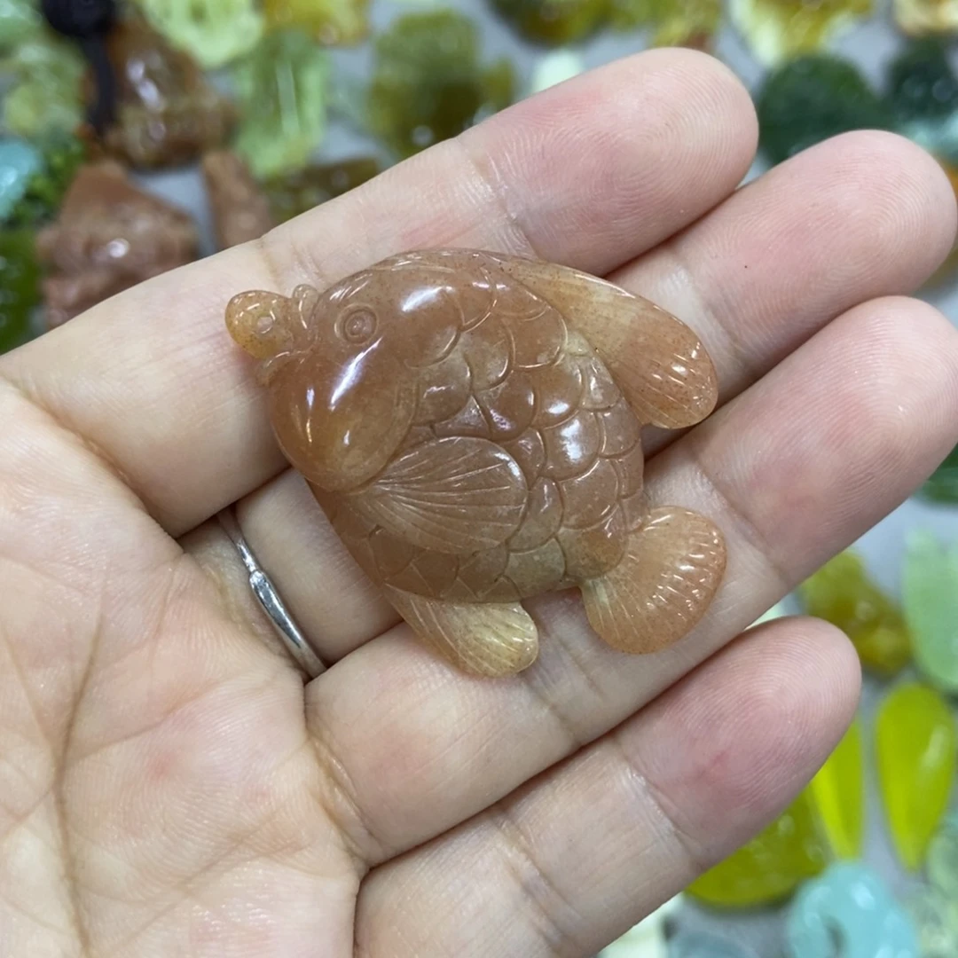 未镶嵌蛇纹石玉挂件