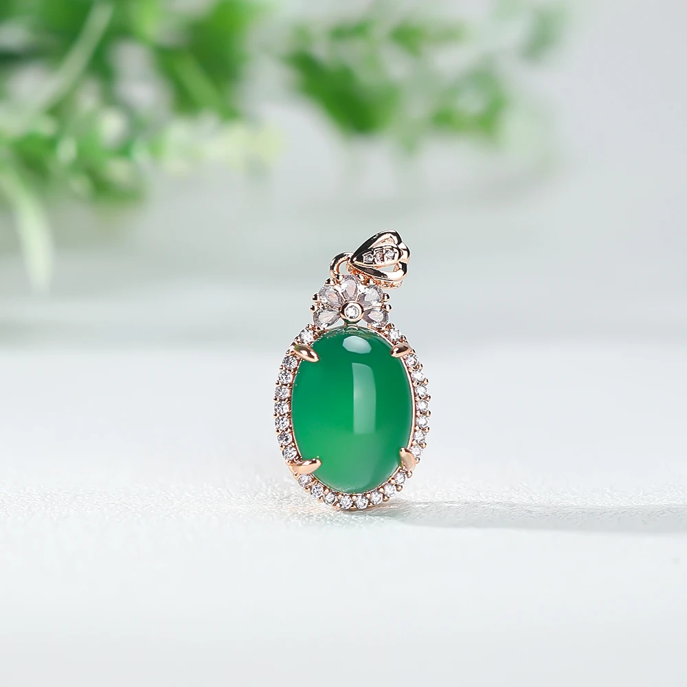 【星光村小飞XX08】玉髓蛋面吊坠