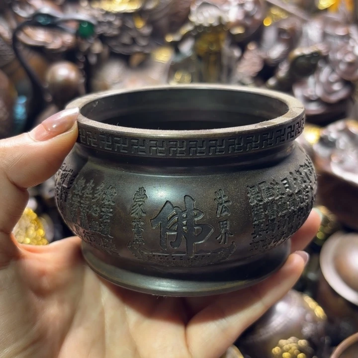 铜器摆件收收藏藏