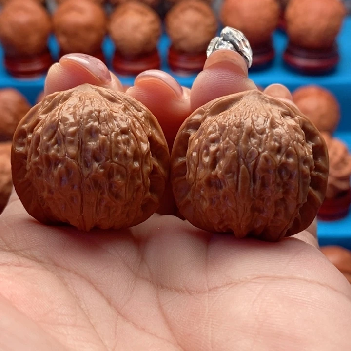 把件文玩核桃小红帽