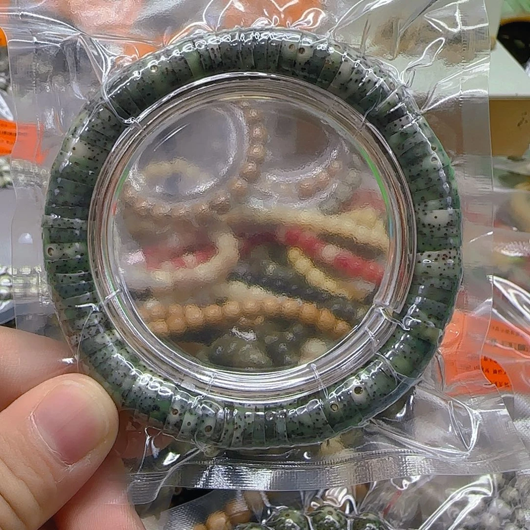 手串星月菩提160高端糯冰星月菩提10单圈大肠