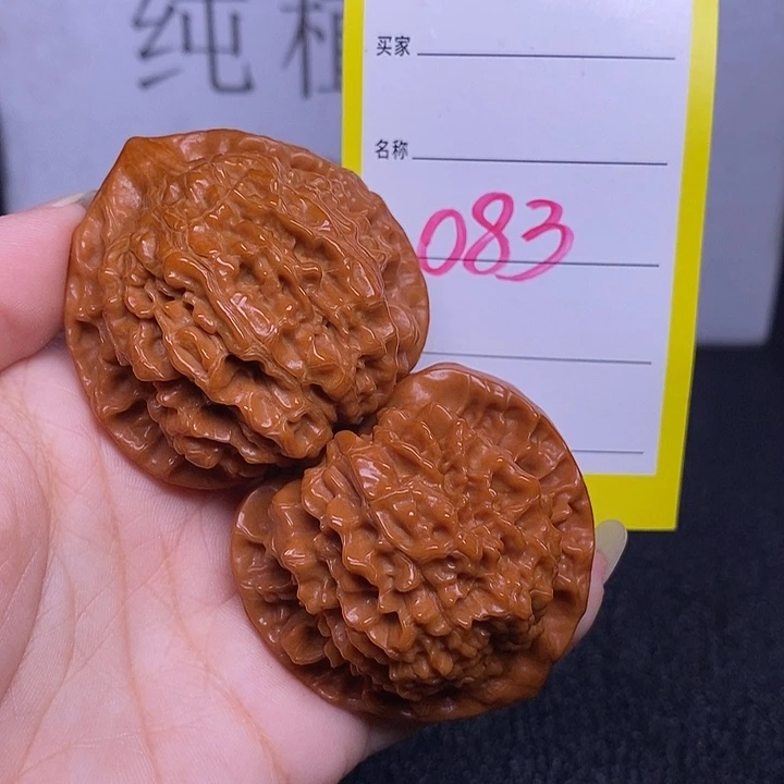 把件文玩核桃083/68官帽
