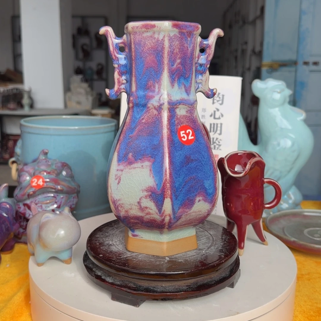 陶摆件郑家钧瓷摆件