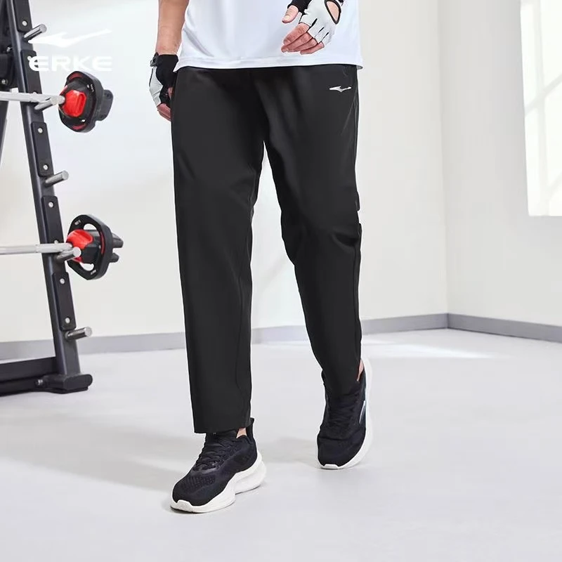 【小英专属】鸿星尔克运动裤直筒吸湿速干裤-51225002020-sz