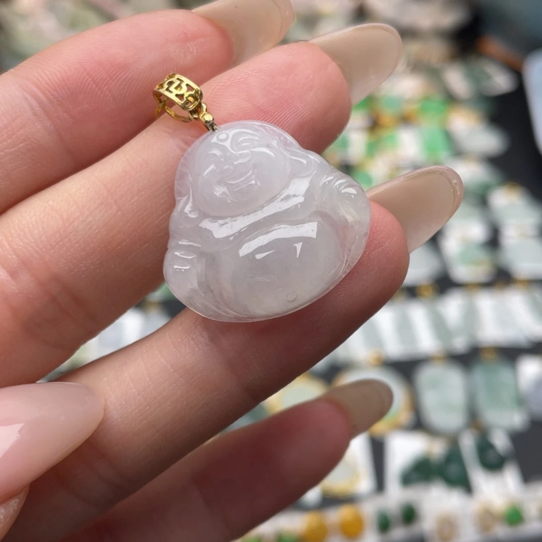 翡翠银S925镶嵌颈饰