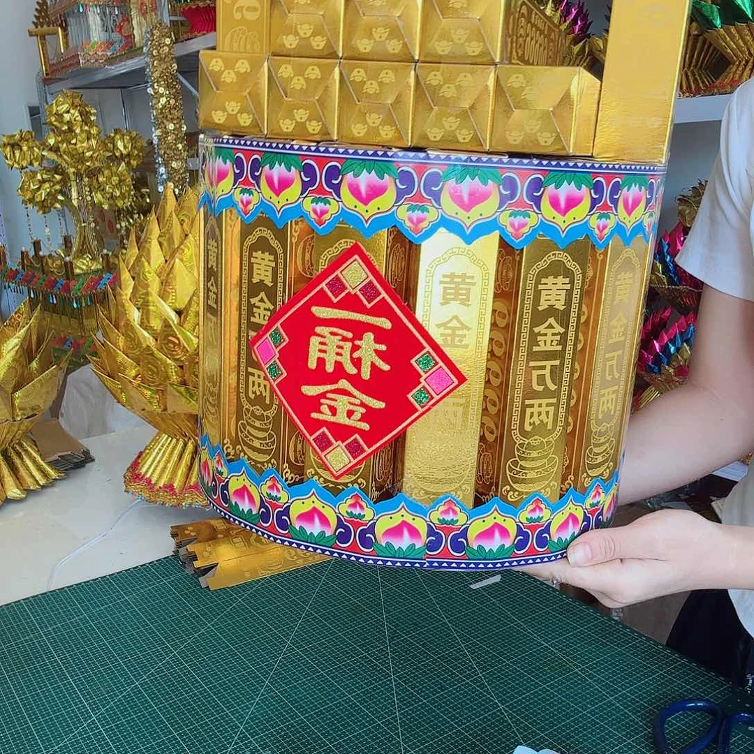 纸质一桶金材料包【需自折自粘，不是成品】不含宝/拍一发二
