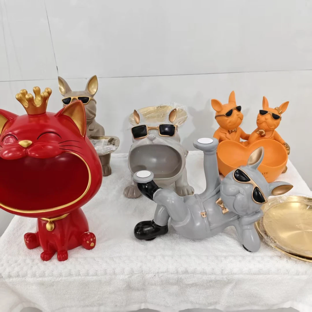 家庭创意可爱摆件（混发款式）