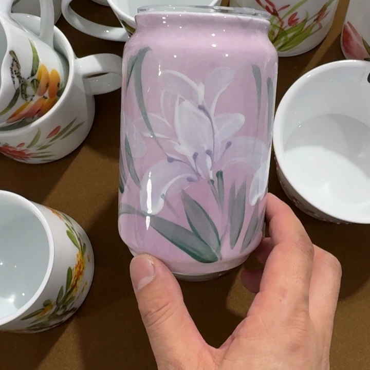 六***姐景德镇陶瓷手工制作