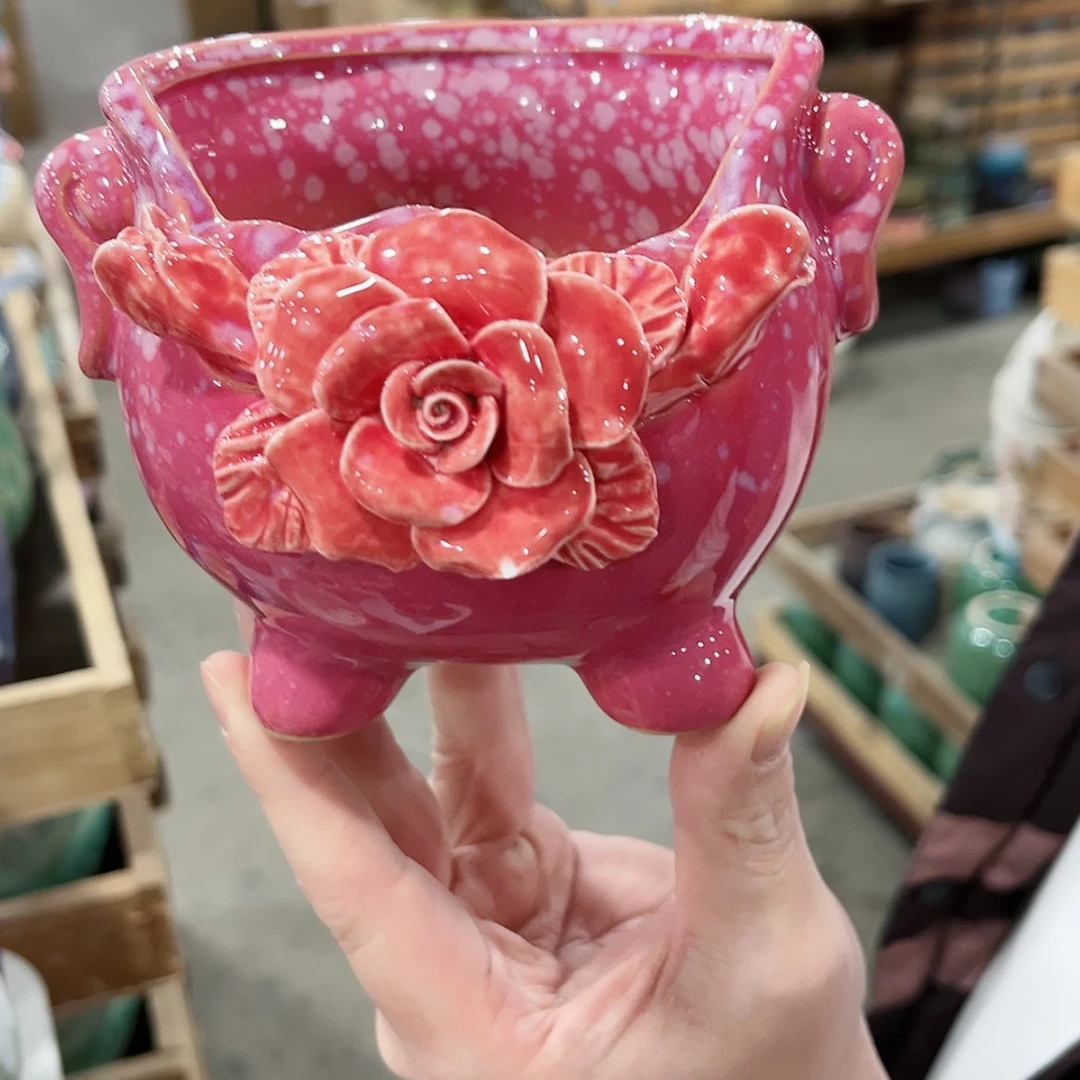 【闪购商品】陶瓷陶瓷多肉植物花盆