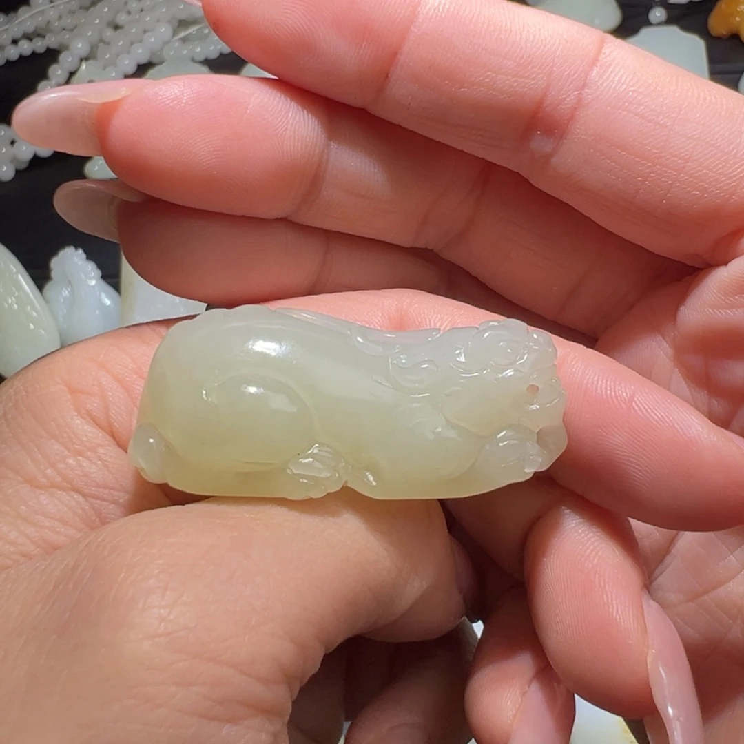 颈饰未镶嵌和田玉@****-