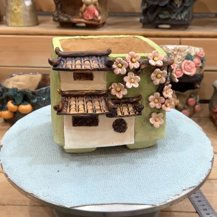 陶然多肉花盆百搭