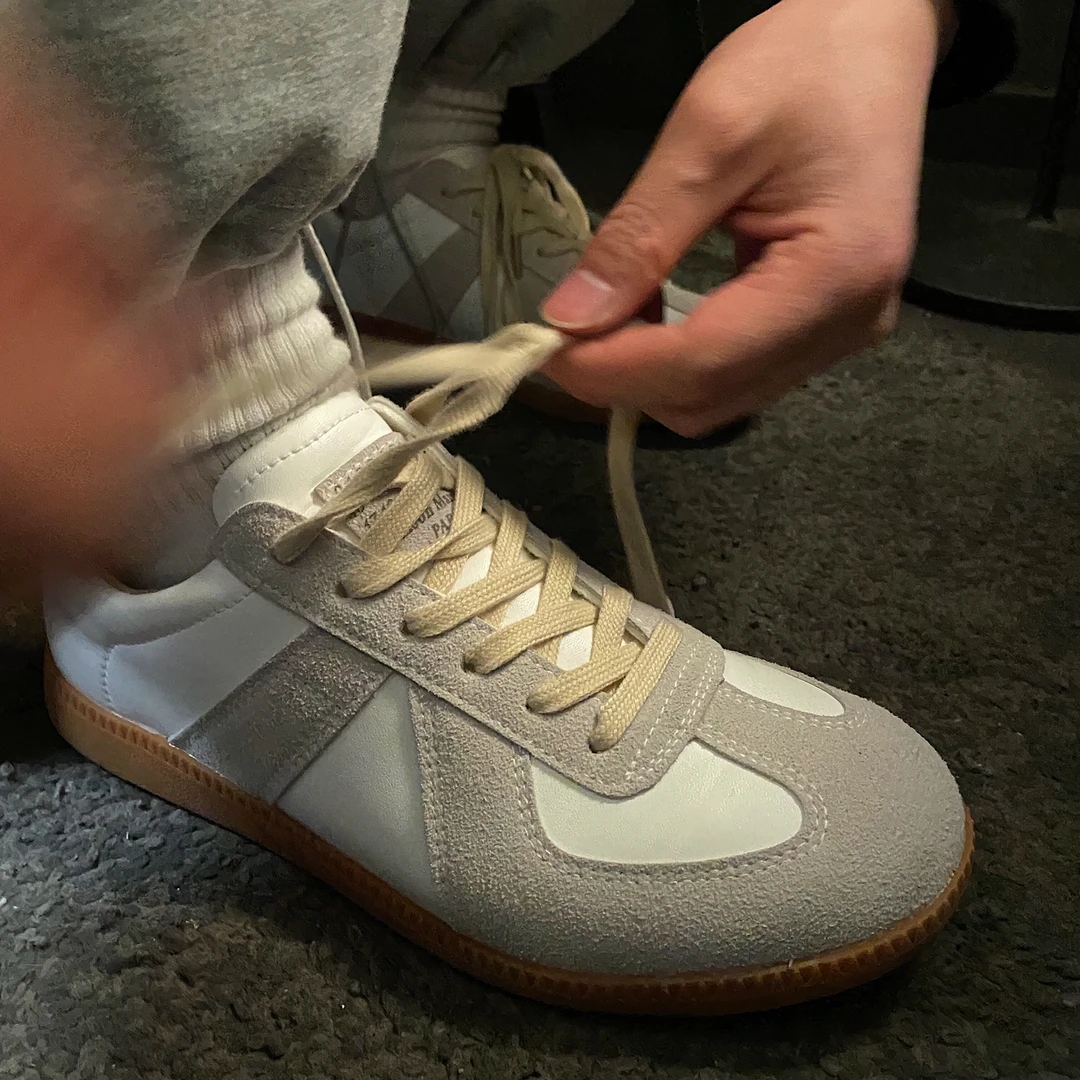 网红夏季情侣款单鞋男女德训鞋驾车鞋鞋子女款夏天明星同款运动鞋