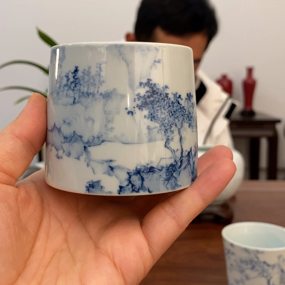 猫*儿景德镇陶瓷艺术单杯