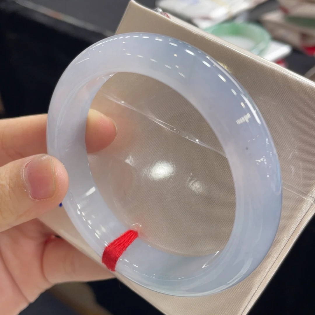 翡翠未镶嵌手镯30号