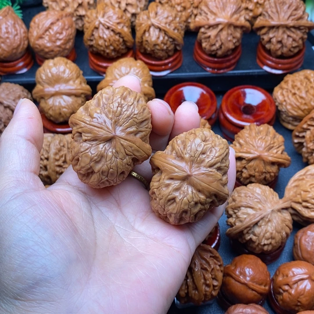 把件文玩核桃48驴打滚