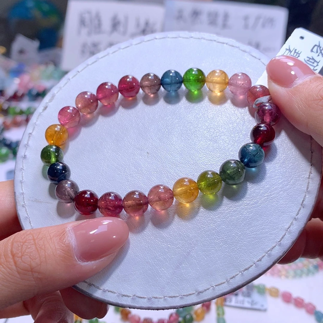 【闪购商品】未镶嵌手串碧玺8.1m