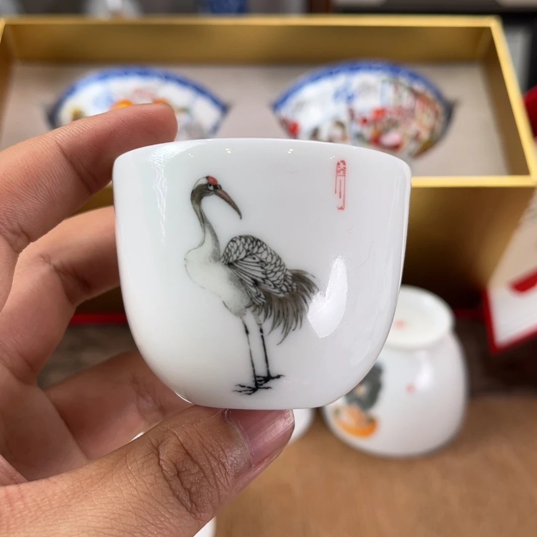 文祥窑手工制作单杯