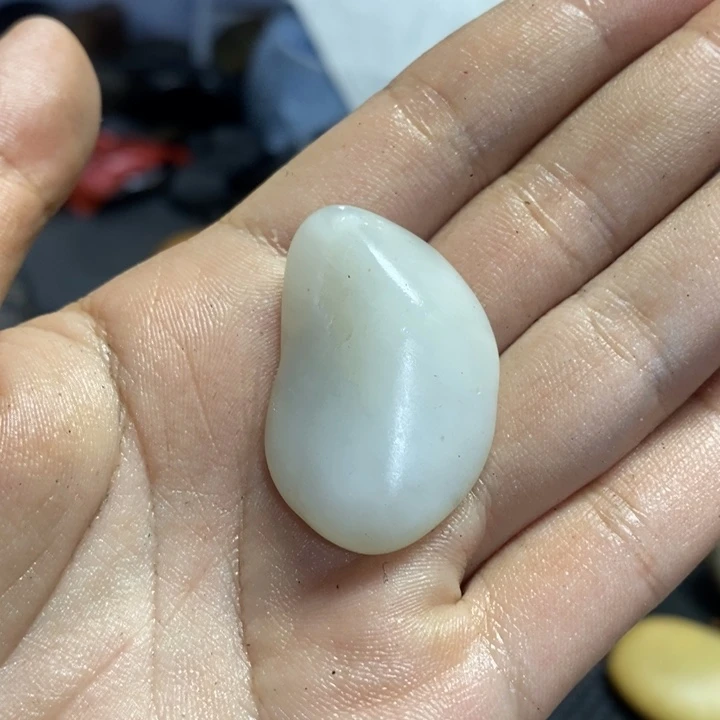 和田玉未镶嵌挂件莫*