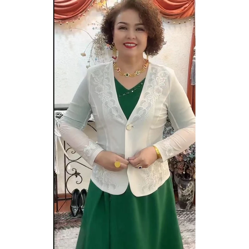 外套蕾丝气质百搭时尚洋气夏季