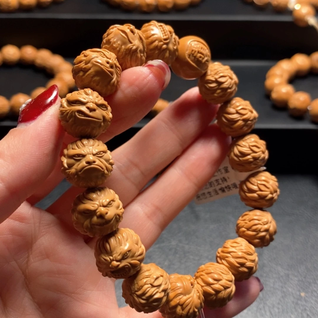 猴头核桃手串新款大圣